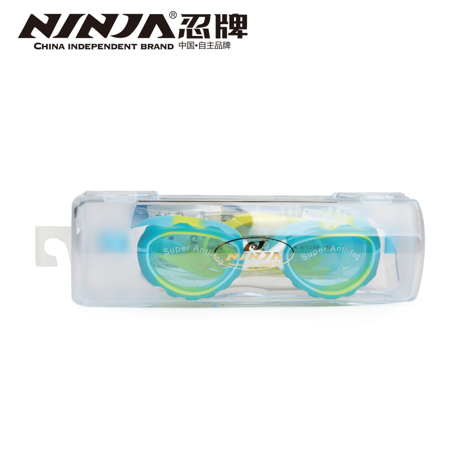 忍牌防霧防水防紫外線(xiàn)泳鏡NY1006